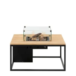 COSILOFT 100x100x47 Black Frame/ Teak Top -Goedkope Leef Tuin Winkel cosi fires cosiloft 100 black frame teak top 1000x1000 620e4240d34bf l