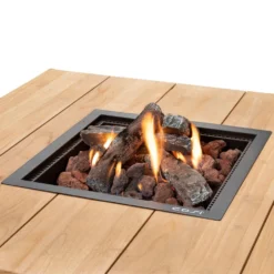 COSILOFT 100x100x47 Black Frame/ Teak Top -Goedkope Leef Tuin Winkel cosi fires cosiloft 100 black frame teak top 1000x1000 620e42415e57b l