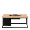 COSILOFT 120x80x47 Black /Teak