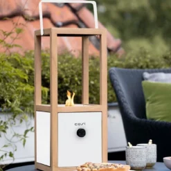 COSISCOOP Urban White/ Teak -Goedkope Leef Tuin Winkel cosi fires cosiscoop urban white 667x1000 620e42396a1ea l
