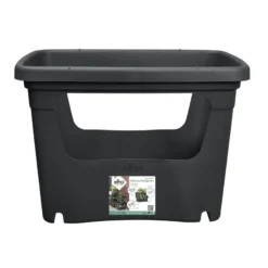 Elho Plantenbak Green Basics Stack & Grow Large Zwart
